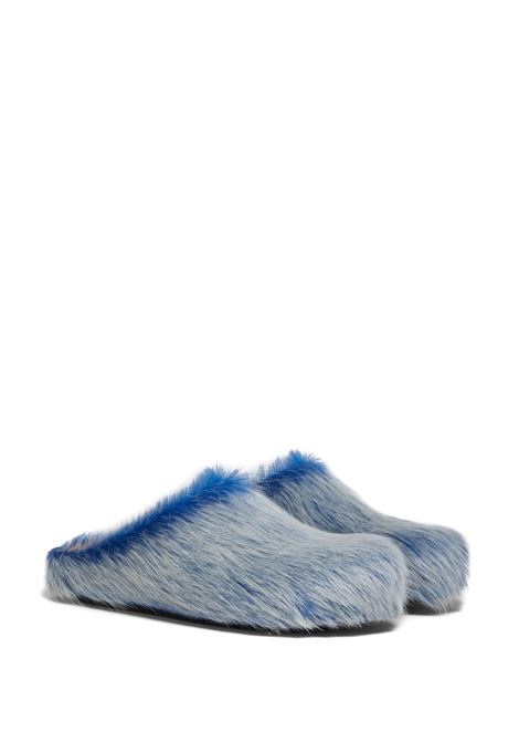 sabot fussbett uomo blu MARNI | SBMR000600 P800600B26
